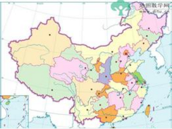 中國政區地圖